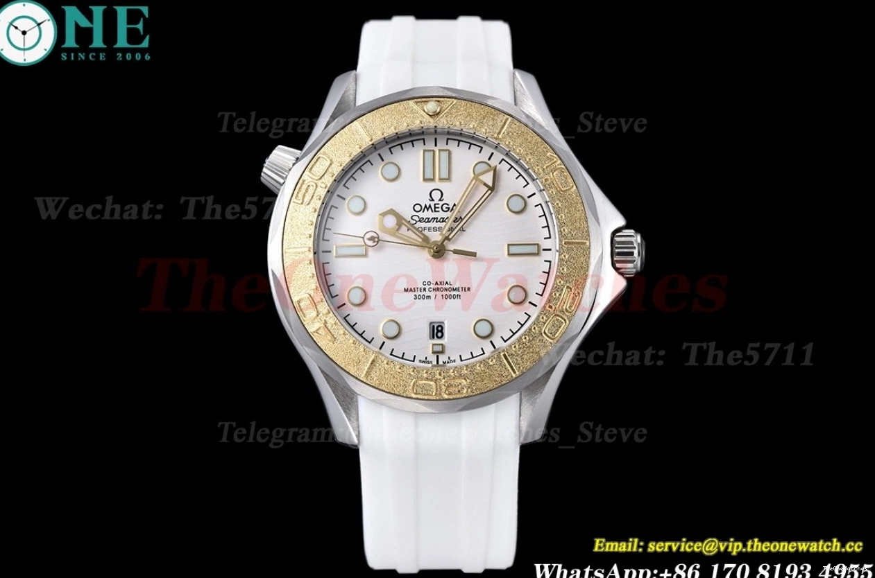 GDF SS 300m Dial White MY8215 Seamaster 42mm RU 0517